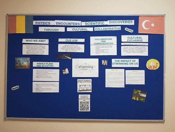 OKULUMUZDA E-TWİNNİNG PROJESİ 